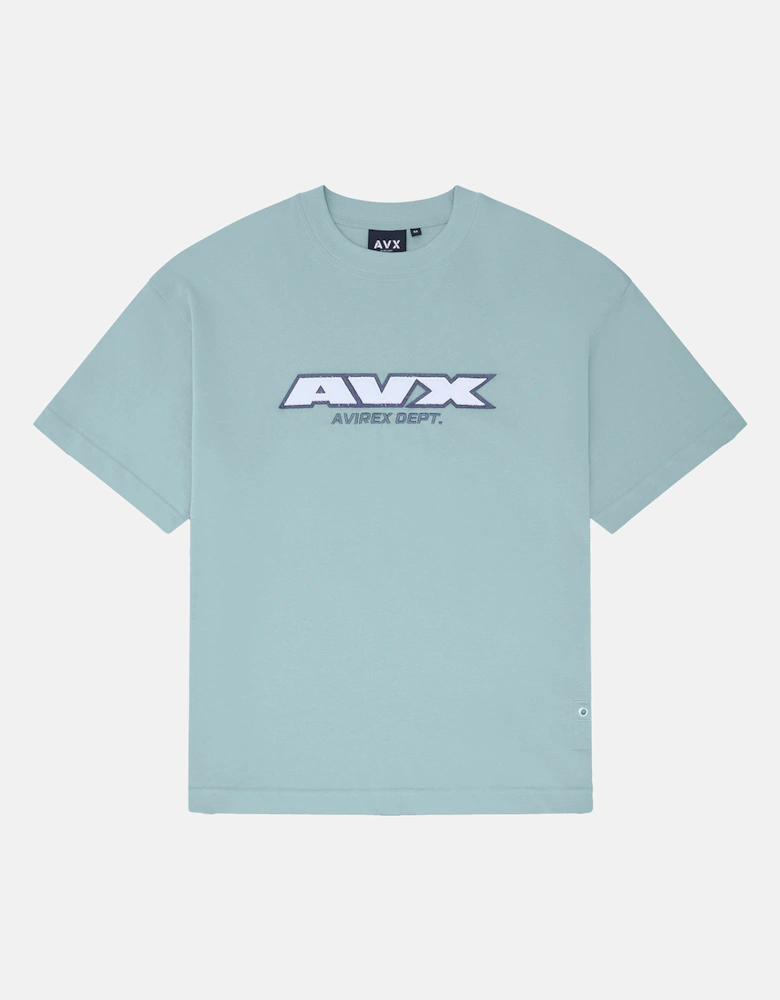 SQUADRON T-SHIRT - Blue Fog