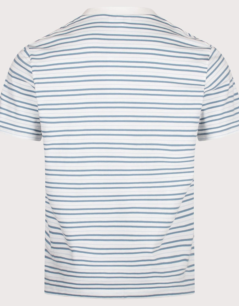 Lacoste Striped Cotton T-Shirt