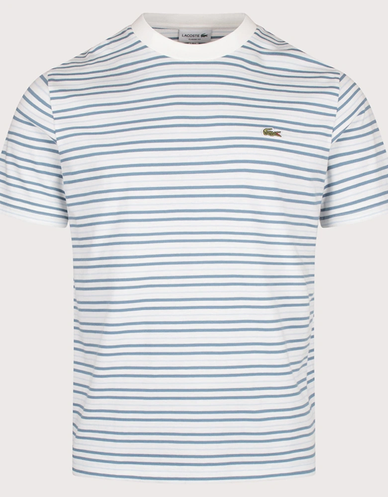 Lacoste Striped Cotton T-Shirt