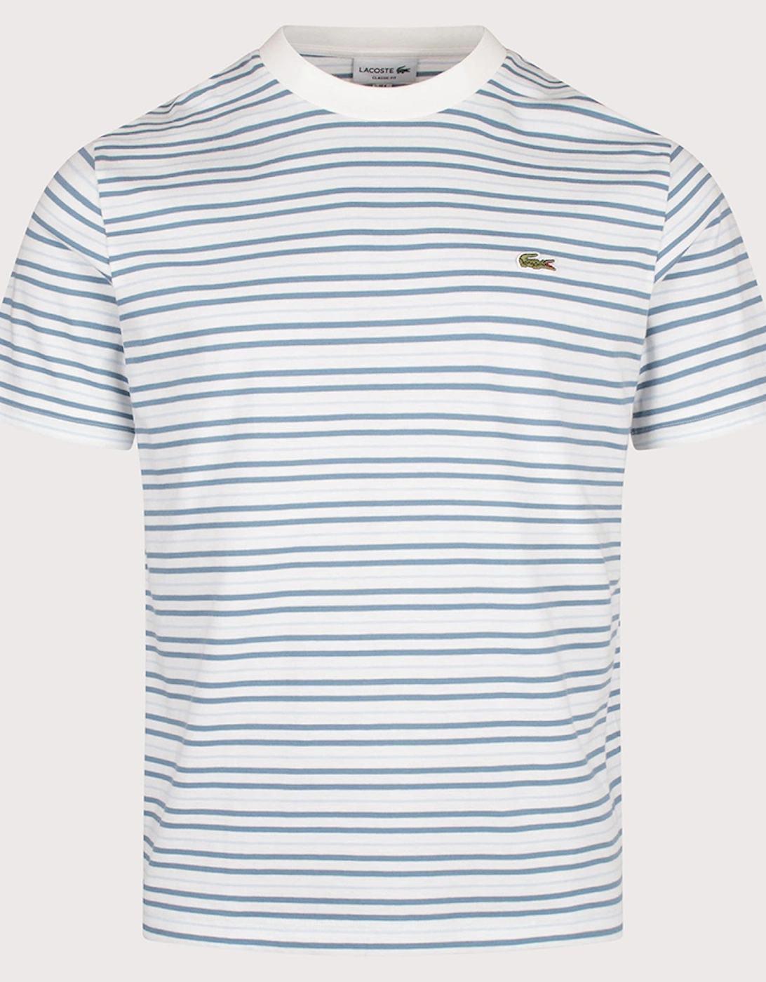 Lacoste Striped Cotton T-Shirt