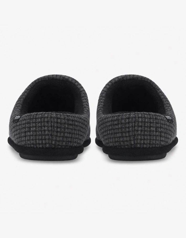 Totes Toasties CORD MULE SLIPPERS Mens Mules Grey