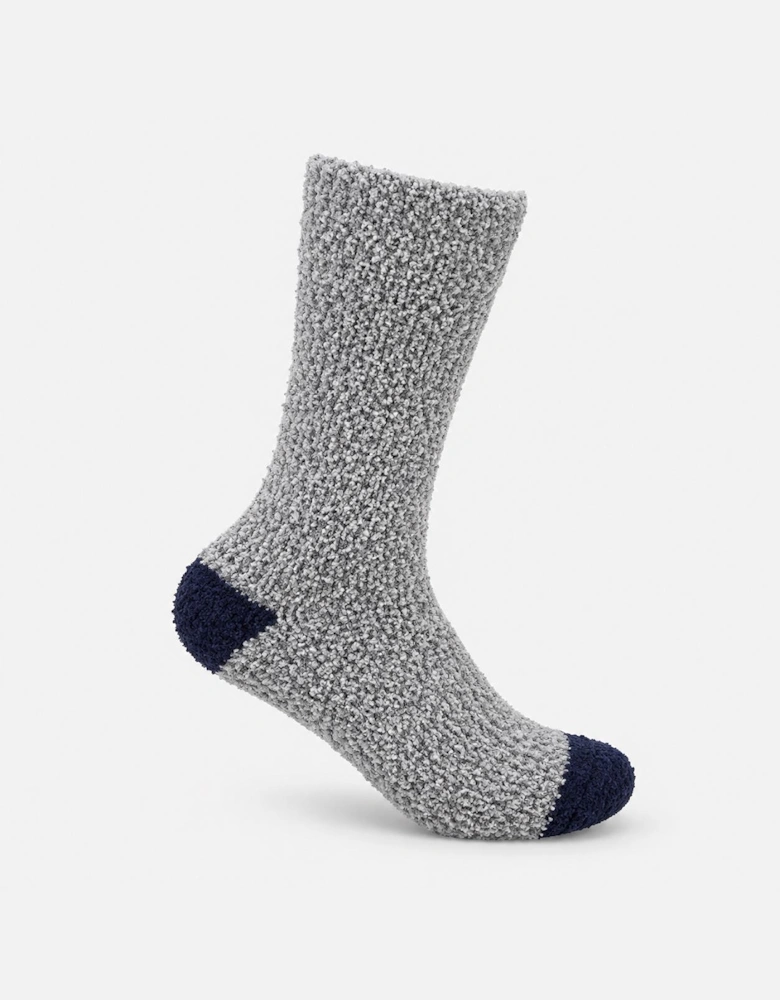 Totes Toasties 3PK SUPER SOFT COSY SOCKS Mens Crew Socks Navy