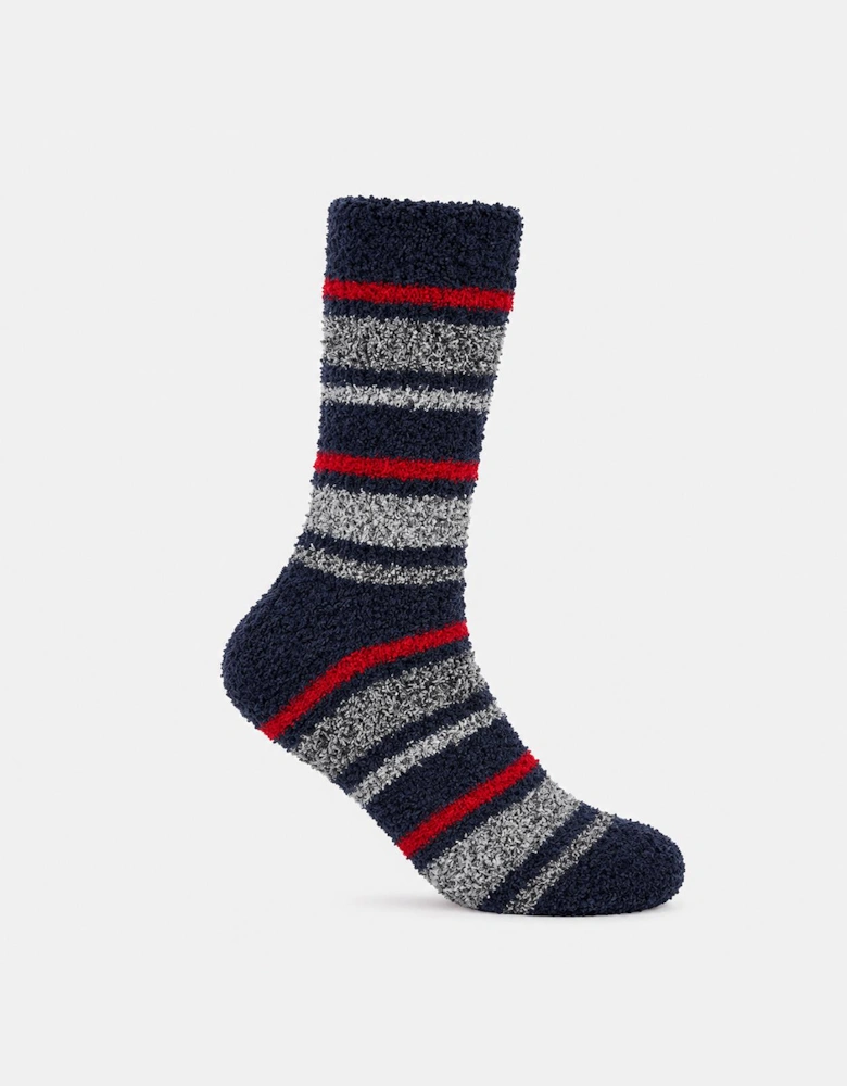 Totes Toasties 3PK SUPER SOFT COSY SOCKS Mens Crew Socks Navy