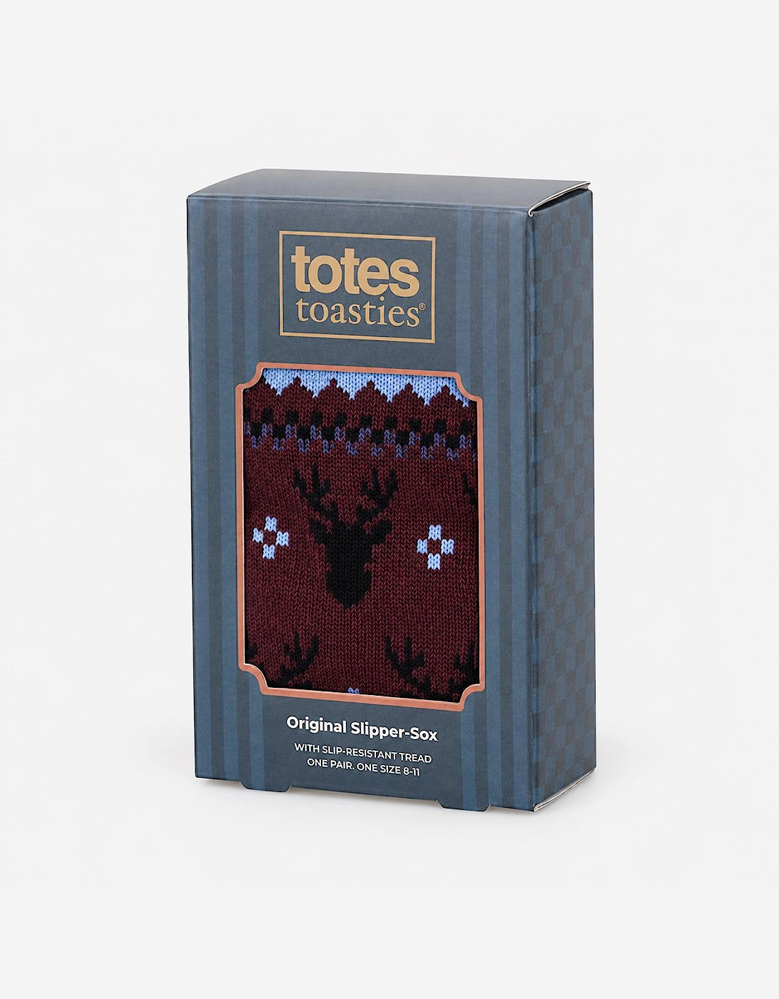 Totes Toasties ORIGINAL SLIPPER SOCKS Mens Slipper Socks Stag