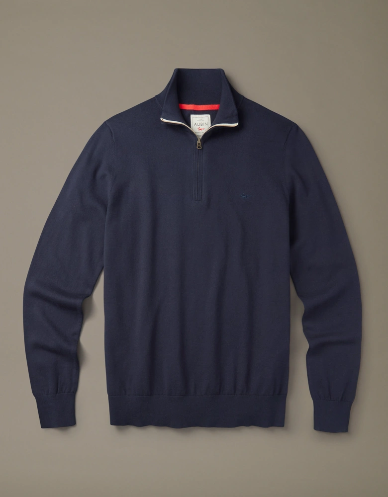 Daw Cotton Zip Neck