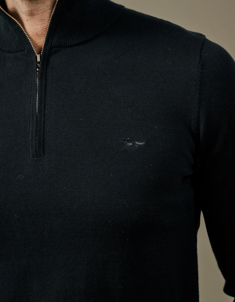 Daw Cotton Zip Neck