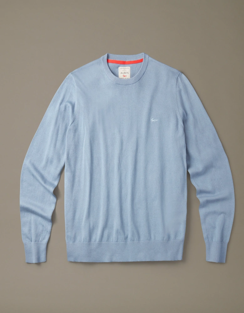 Raven Cotton Crew Neck Jumper