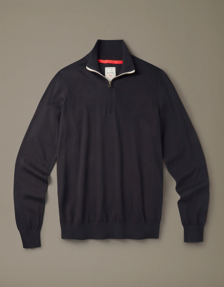 Daw Cotton Zip Neck