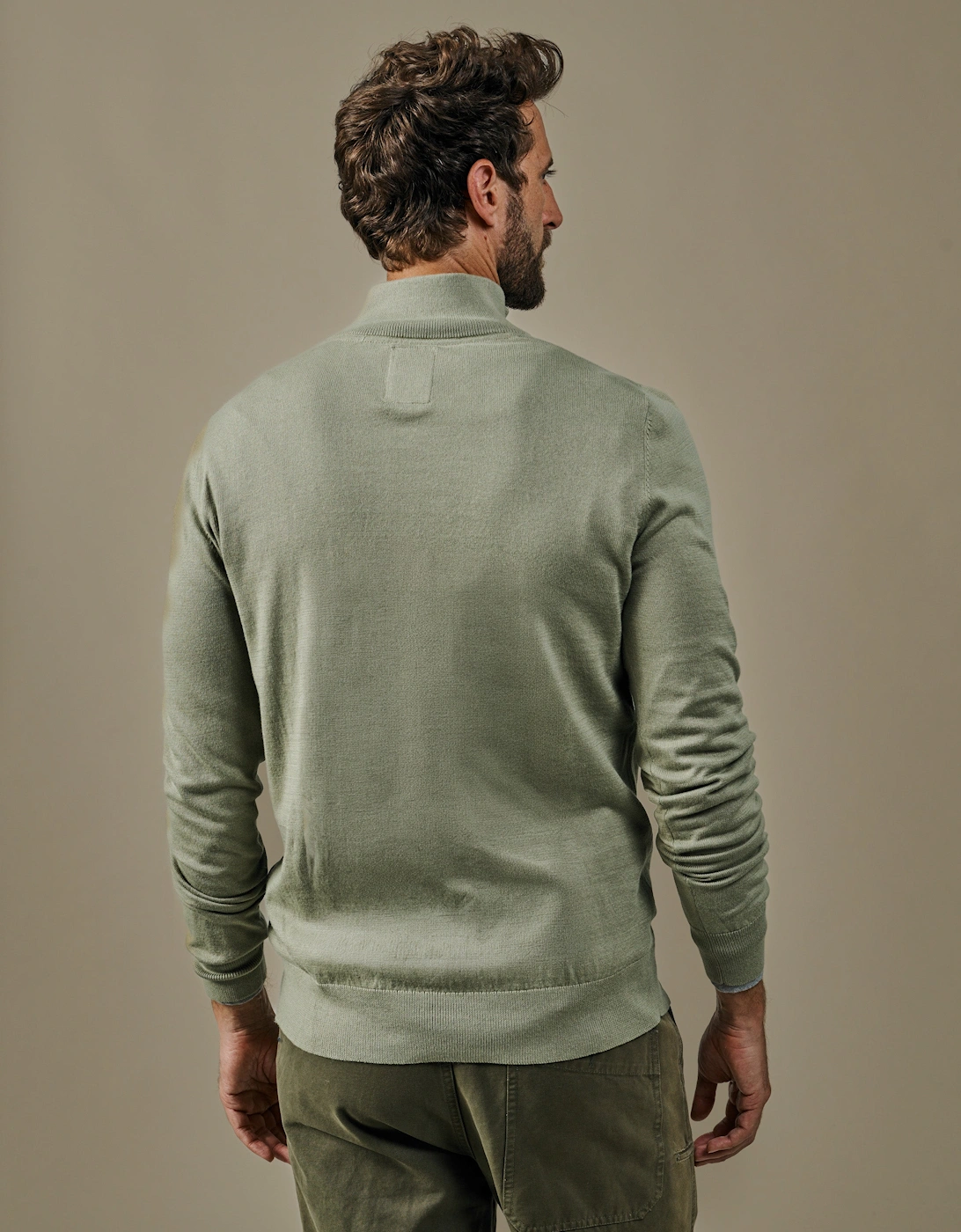 Daw Cotton Zip Neck