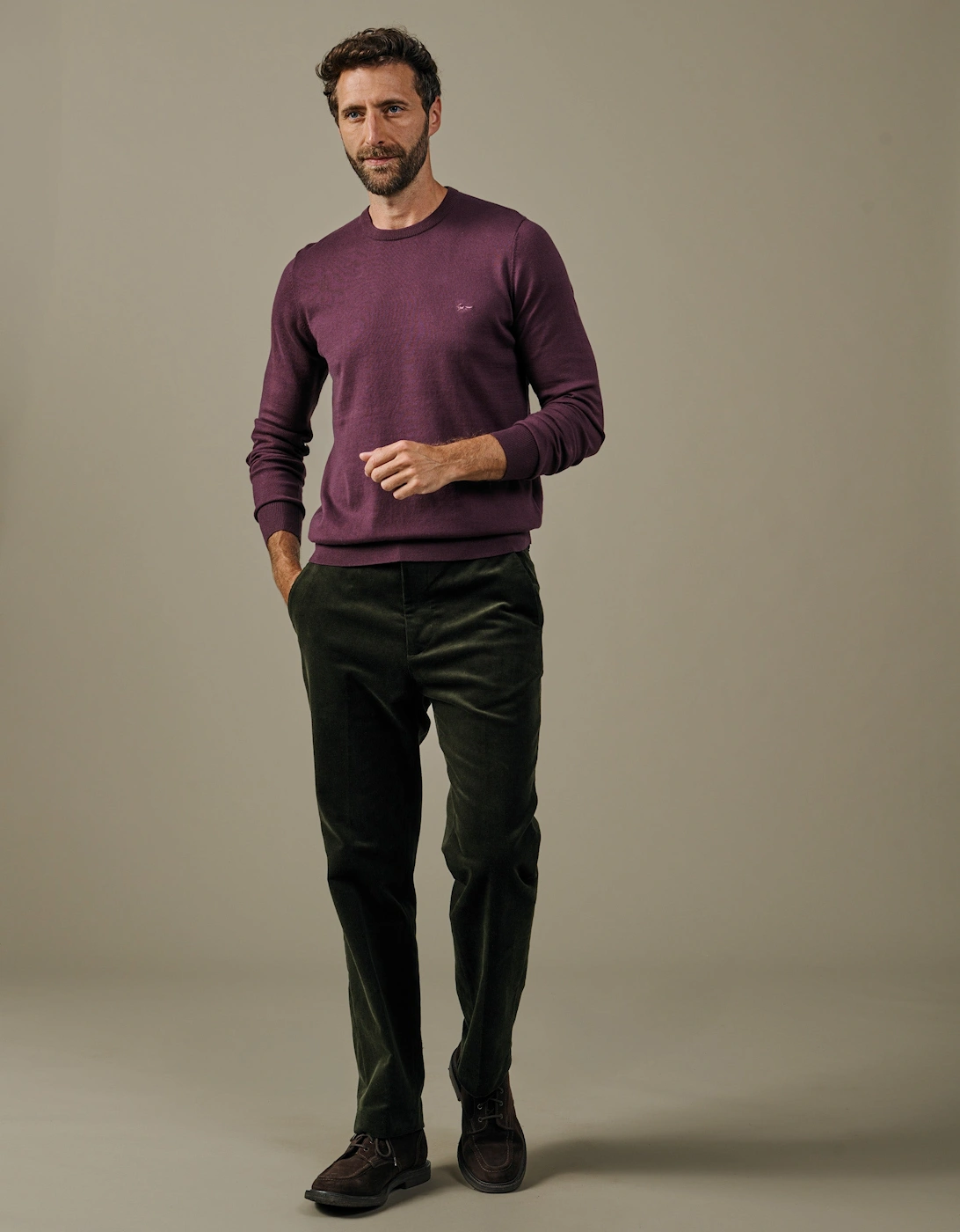 Raven Cotton Crew Neck