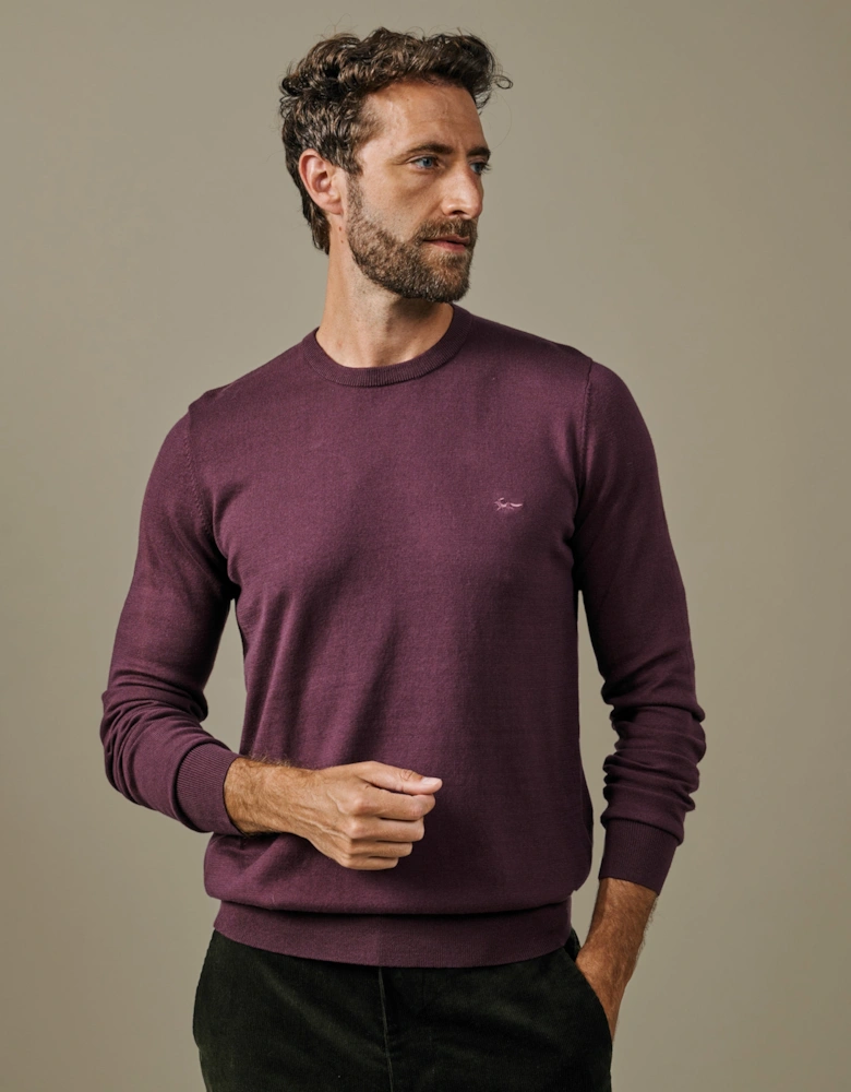 Raven Cotton Crew Neck