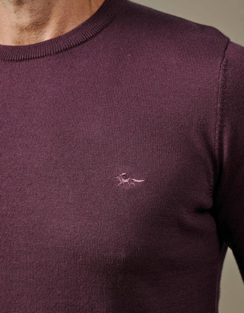 Raven Cotton Crew Neck