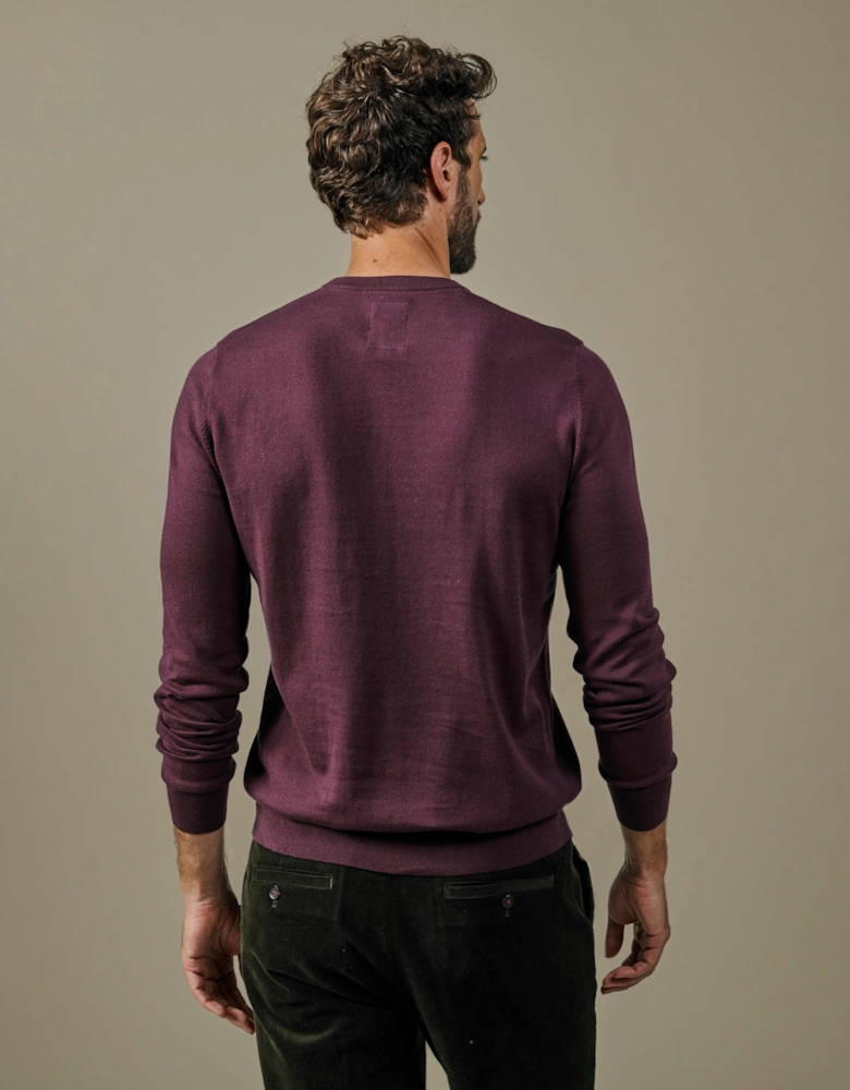 Raven Cotton Crew Neck