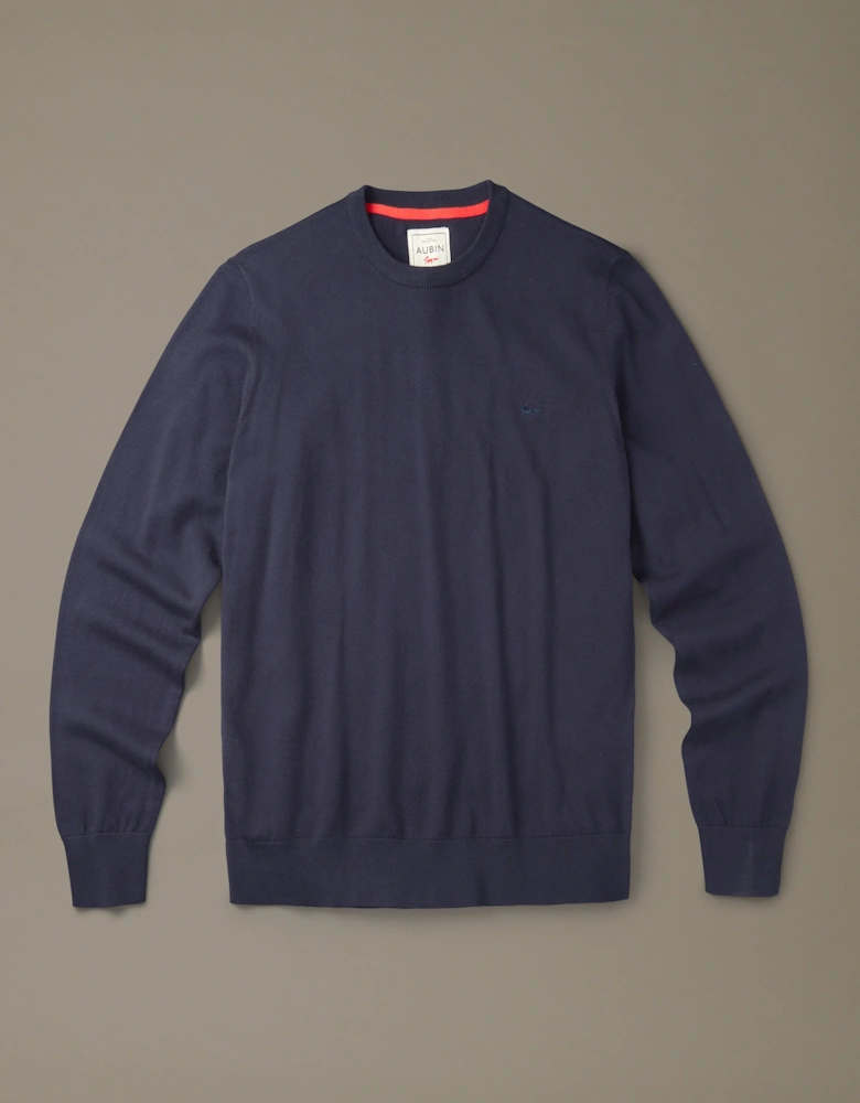 Raven Cotton Crew Neck Jumper