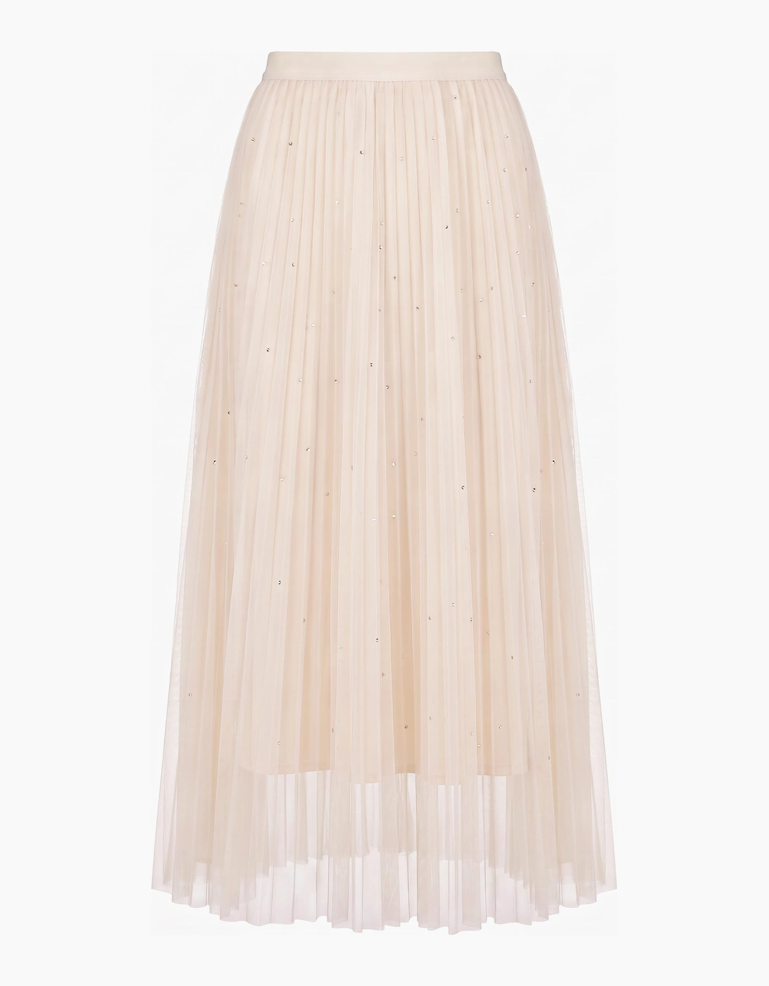 Tulle Swarovski Skirt Cream
