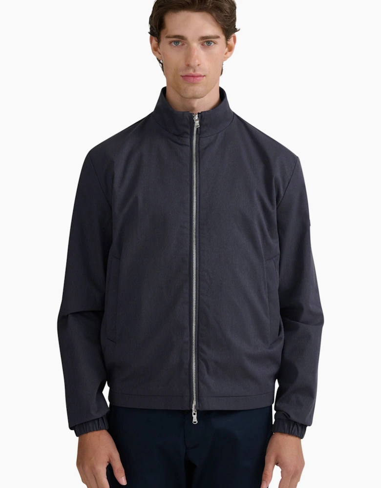 SANDBANKS REVERSIBLE ZIP-THROUGH JACKET NAVY