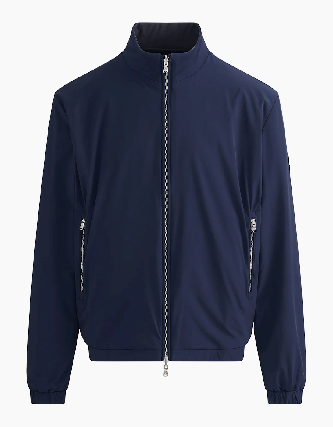 SANDBANKS REVERSIBLE ZIP-THROUGH JACKET NAVY