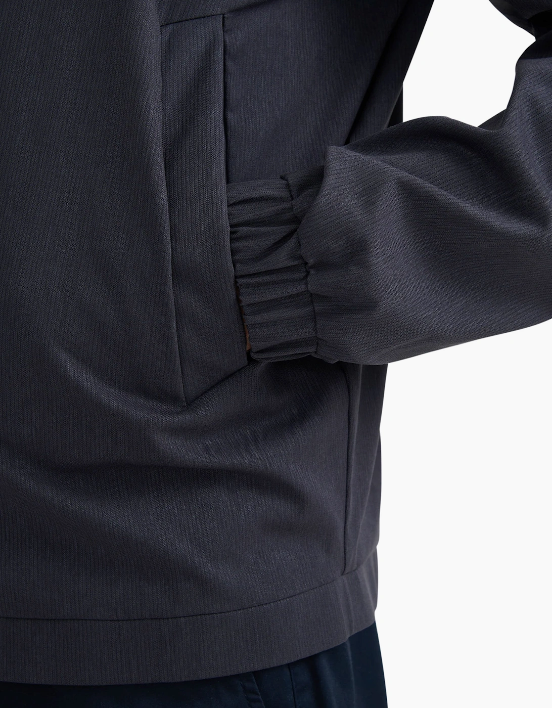 SANDBANKS REVERSIBLE ZIP-THROUGH JACKET NAVY
