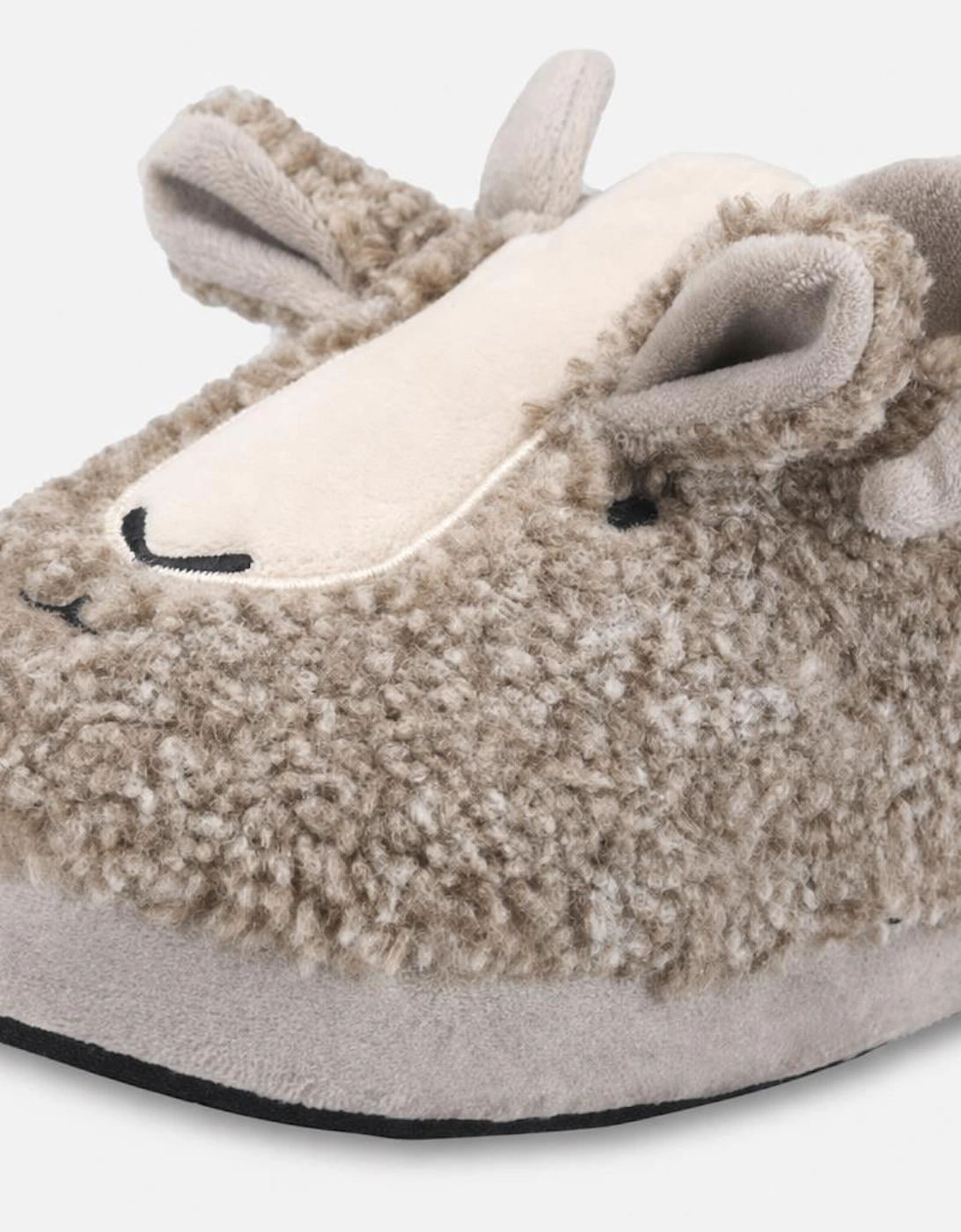 Totes Toasties GOAT NOVELTY MULE SLIPPER Mens Mules Grey
