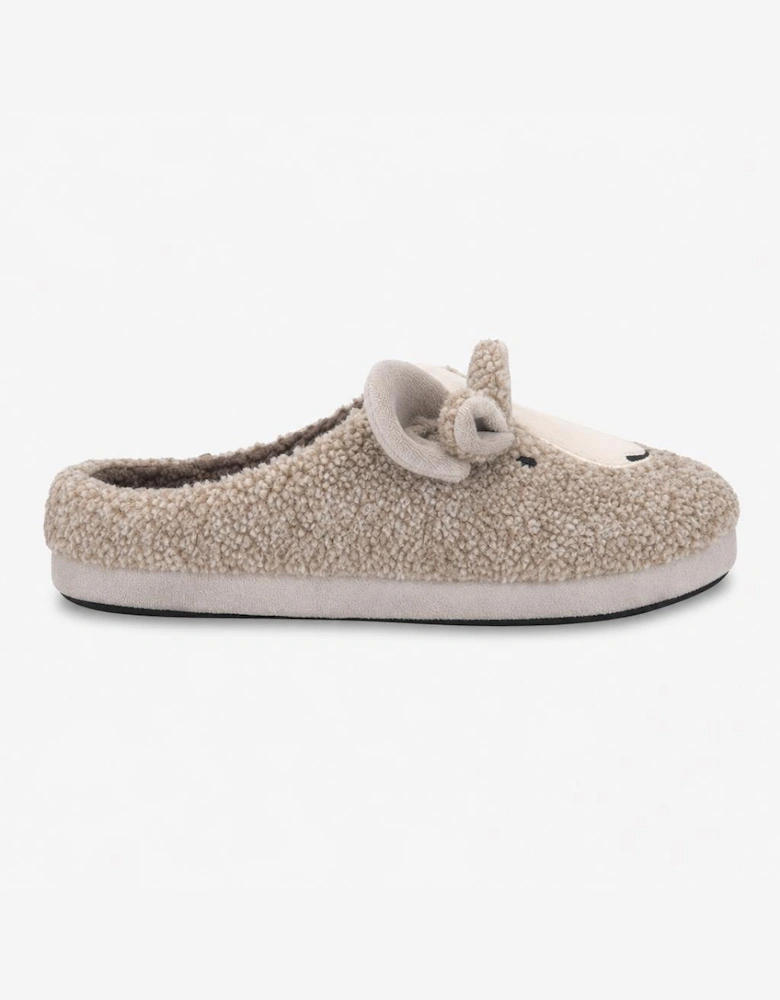 Totes Toasties GOAT NOVELTY MULE SLIPPER Mens Mules Grey