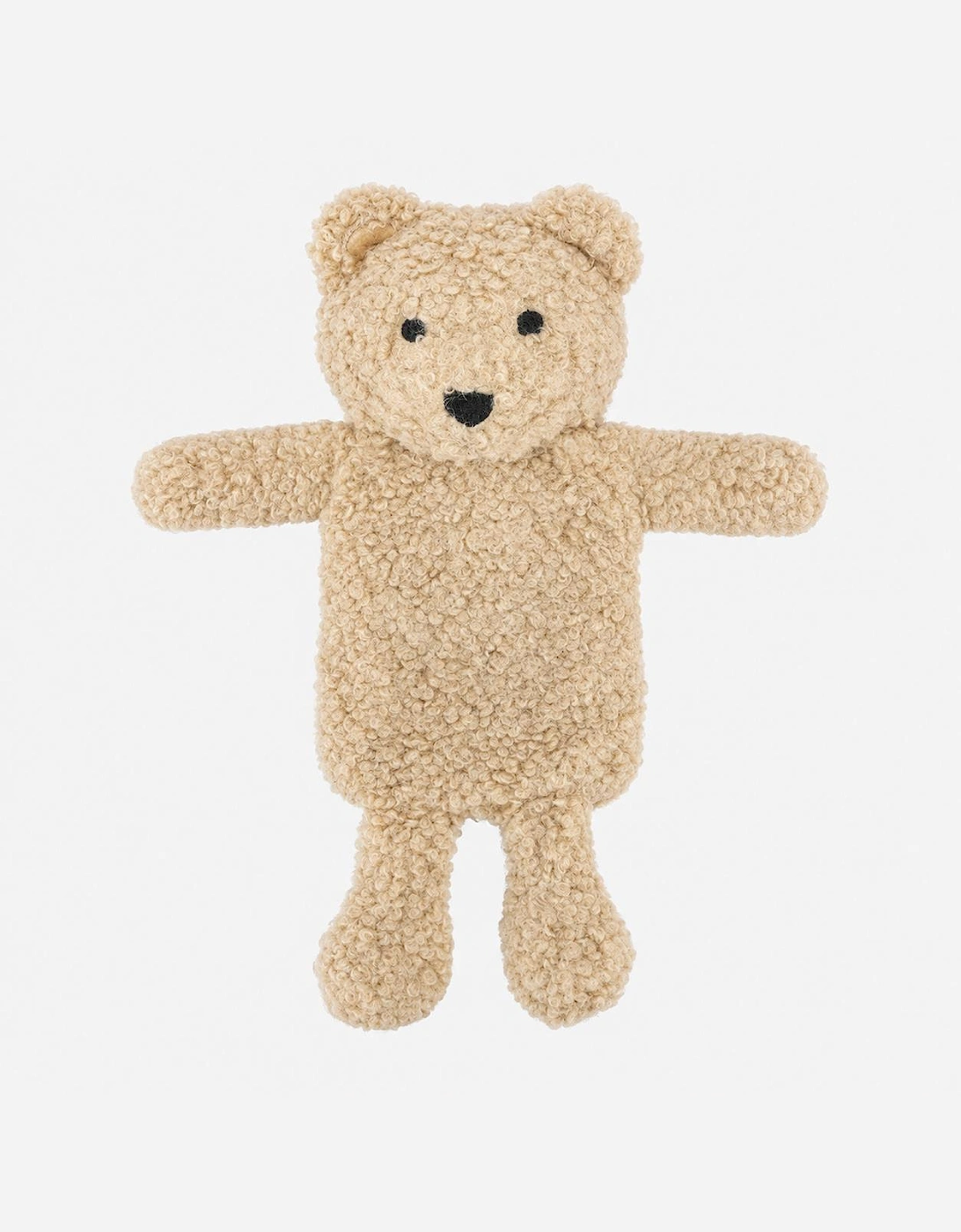 Totes Toasties BORG BEAR MINI HOT WATER BOTTLE SUPER SOFT SOCK SET Womens Slipper Socks Beige