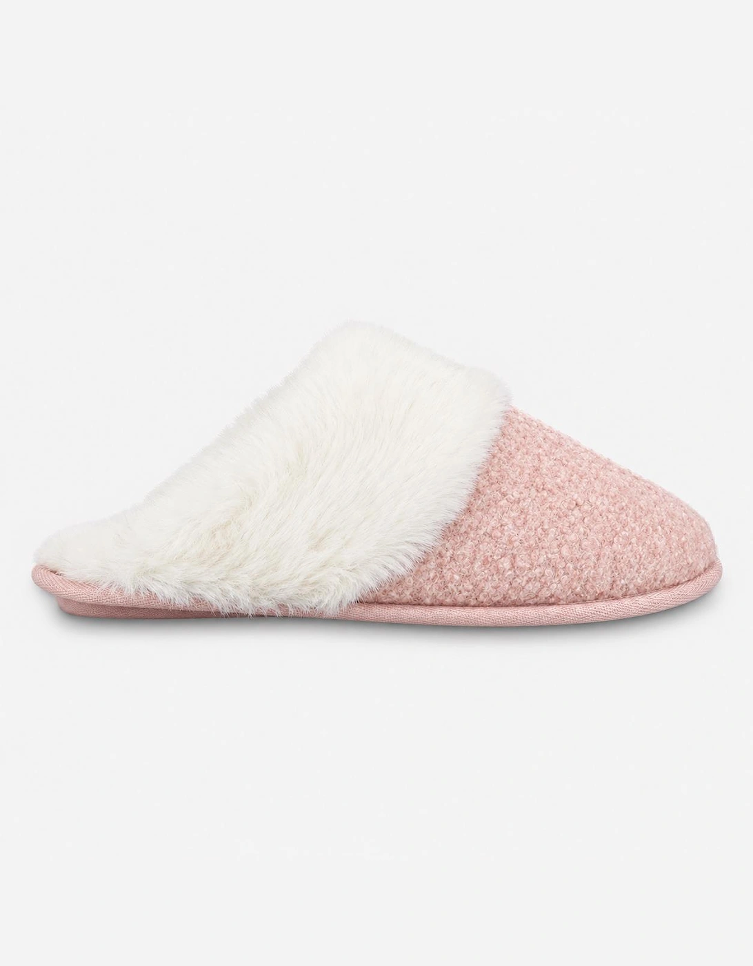 Totes Toasties BORG MULE SLIPPERS Womens Mules Pink