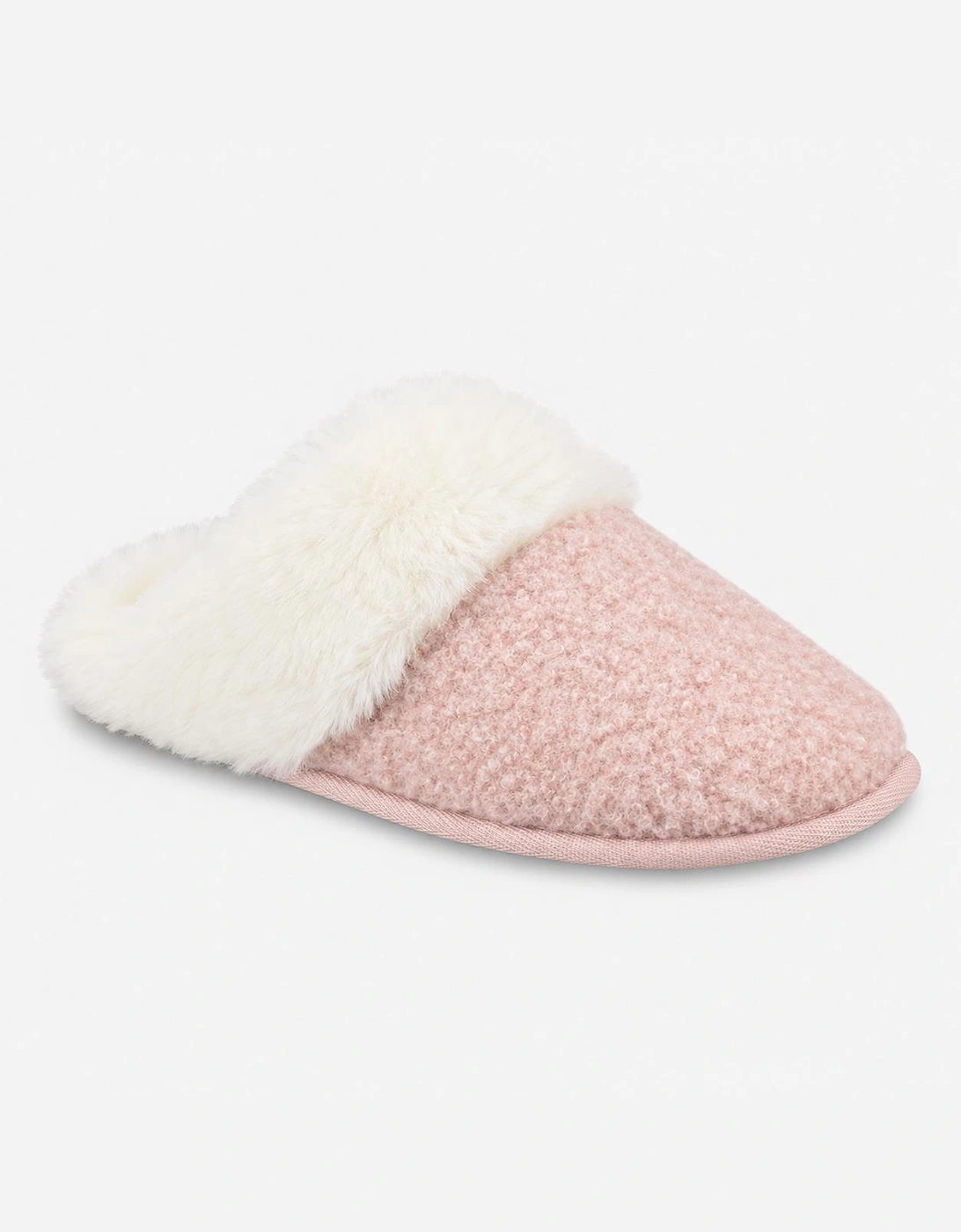 Totes Toasties BORG MULE SLIPPERS Womens Mules Pink