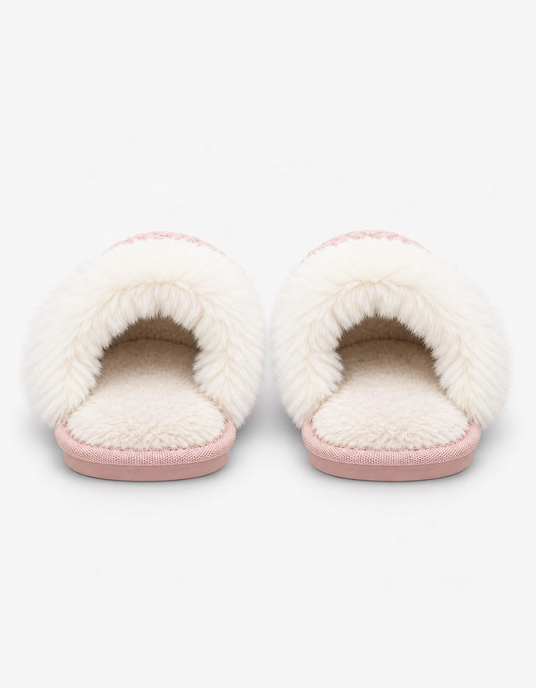 Totes Toasties BORG MULE SLIPPERS Womens Mules Pink