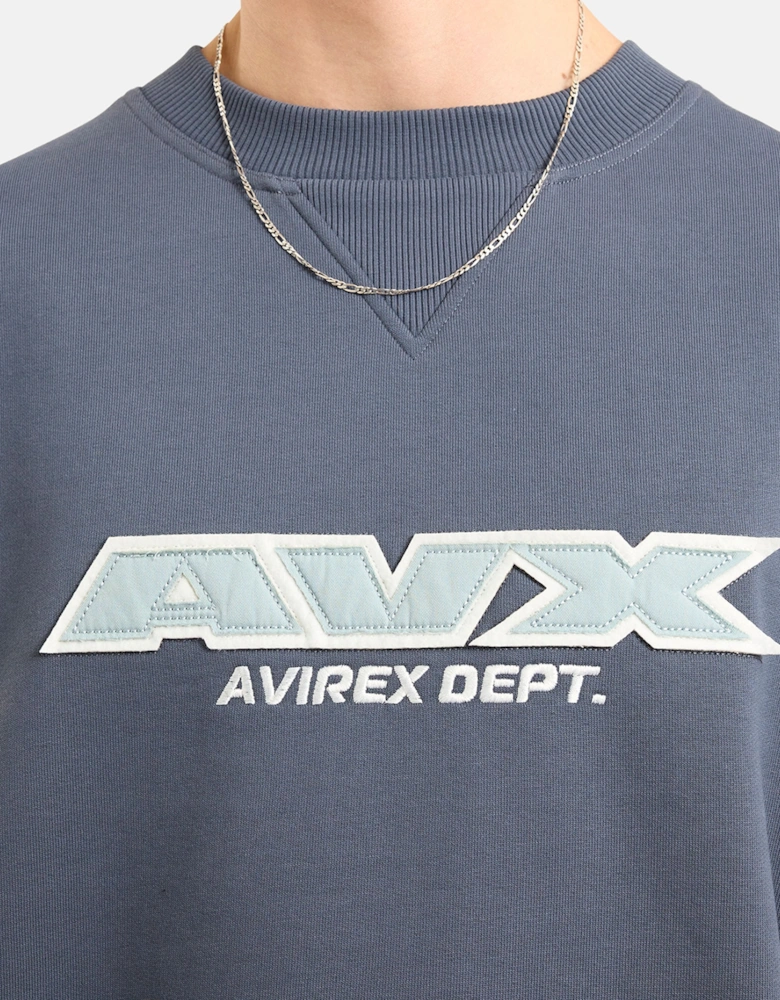 SQUADIE SWEATSHIRT - Slate Blue