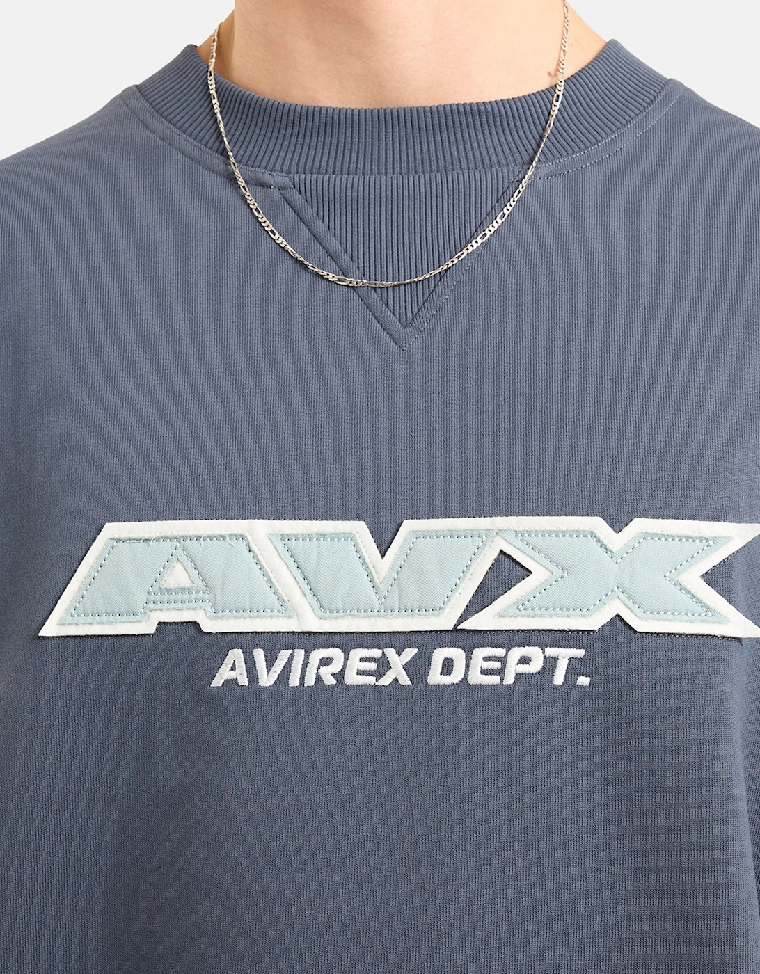 SQUADIE SWEATSHIRT - Slate Blue