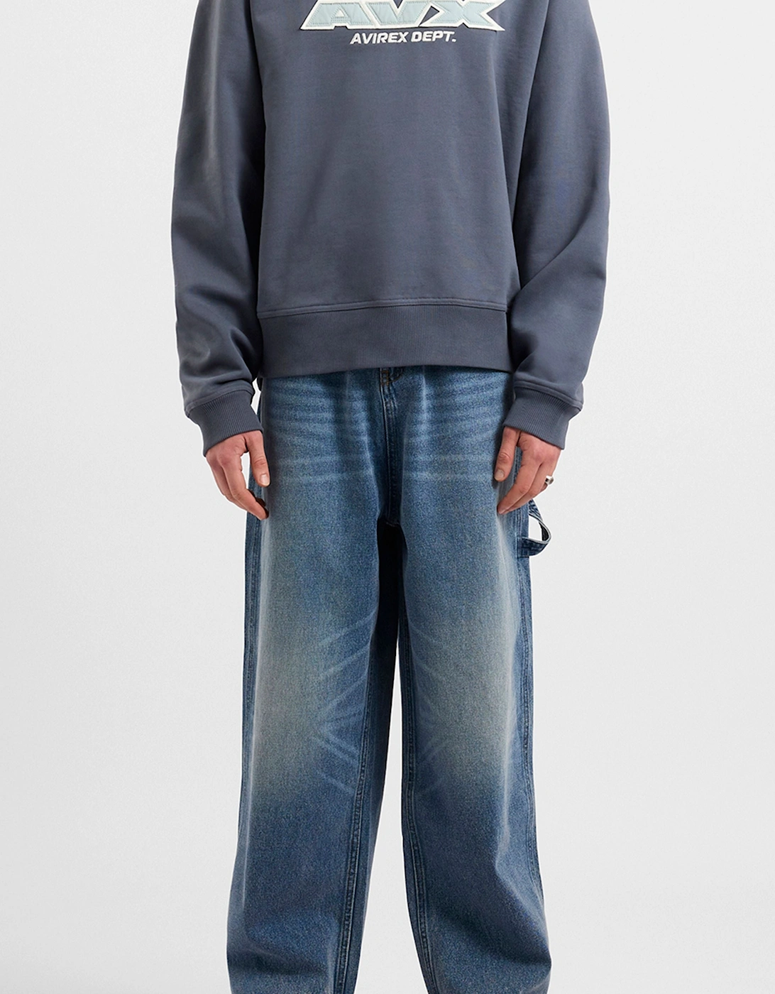SQUADIE SWEATSHIRT - Slate Blue