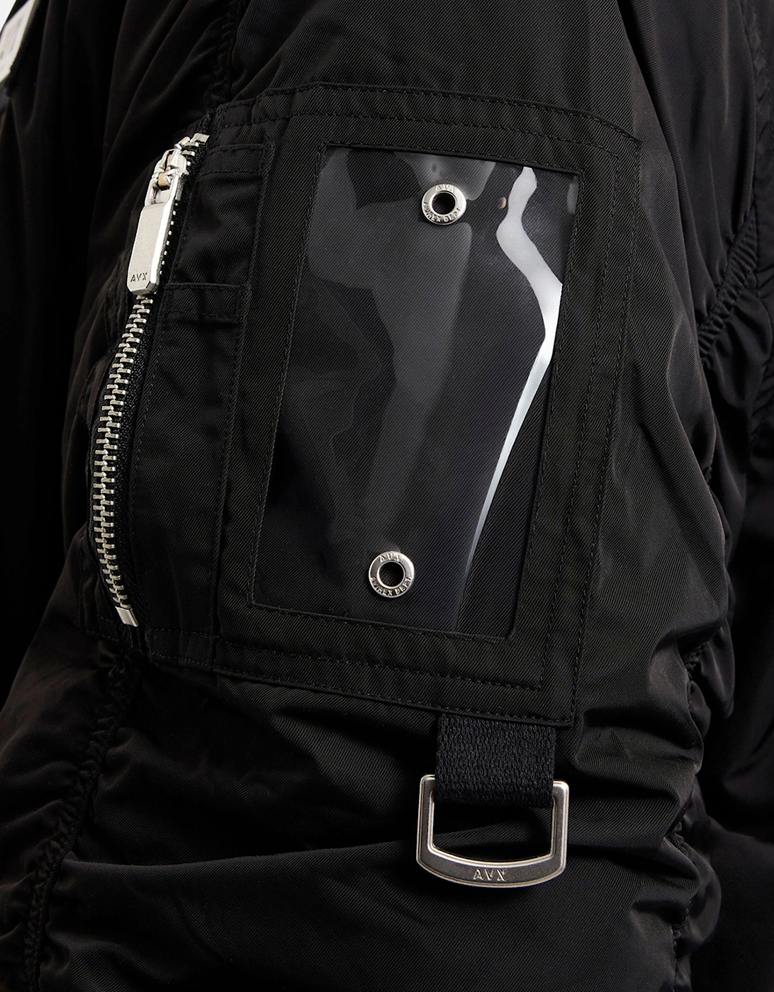 Apex MA1 Bomber Jacket - Black