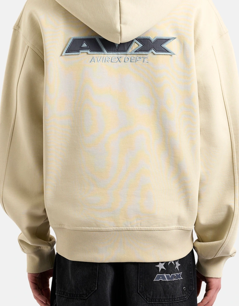RUGGED FZ HOODIE - Sand Brown