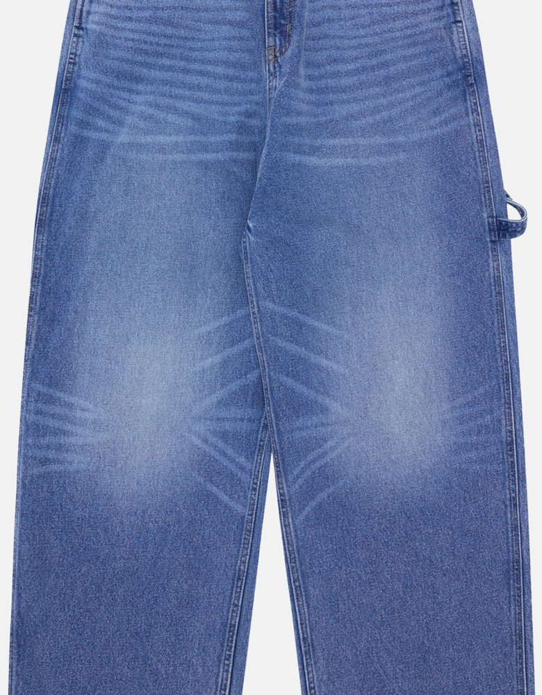 Mitch Denim Pant - Mid Denim Blue
