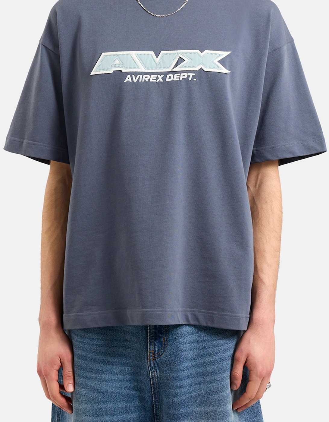 SQUADRON T-SHIRT - Slate Blue