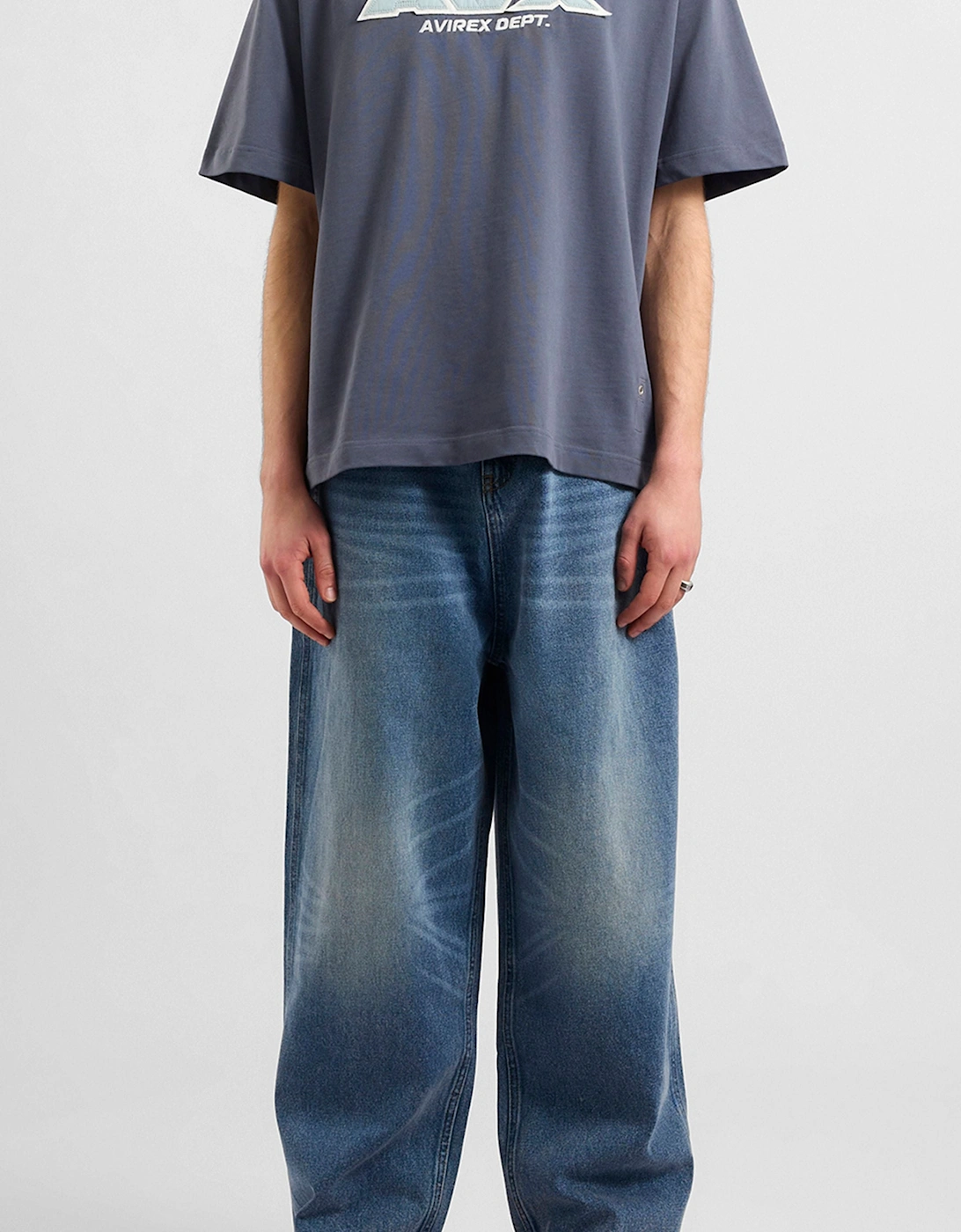 SQUADRON T-SHIRT - Slate Blue