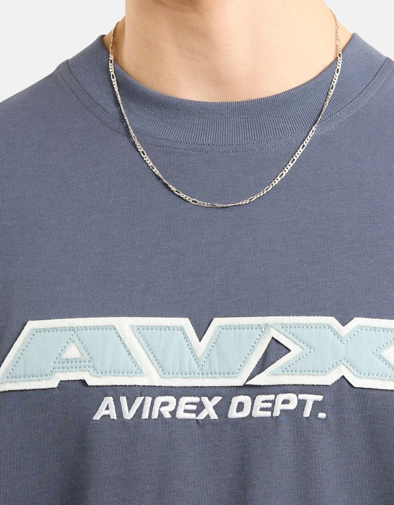 SQUADRON T-SHIRT - Slate Blue