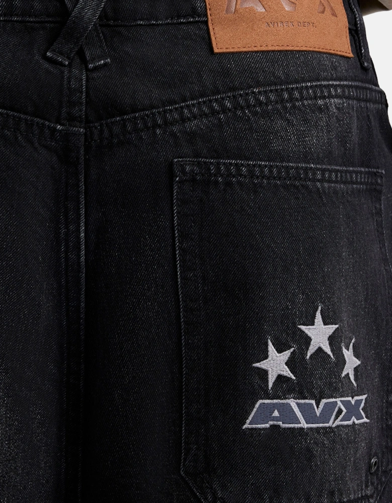 Mitch Denim Pant - Black Denim