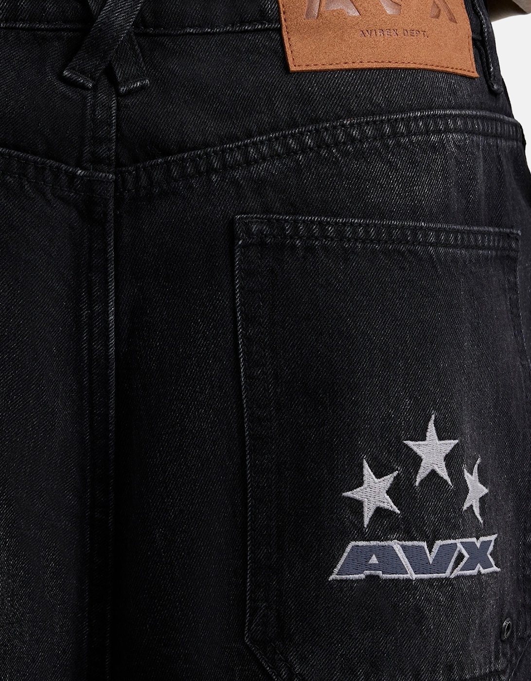 Mitch Denim Pant - Black Denim