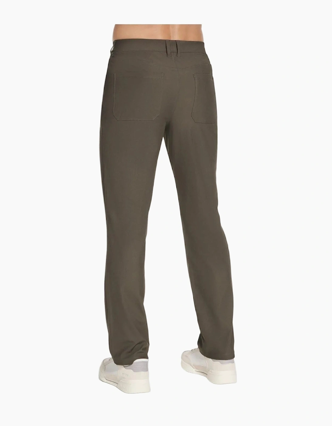 Skechers Premium 5 Pocket Pant Polyester Men's Olive Chino Pants
