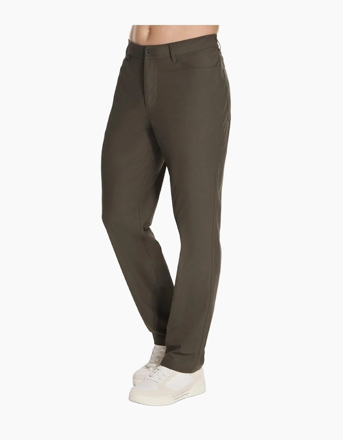 Skechers Premium 5 Pocket Pant Polyester Men's Olive Chino Pants