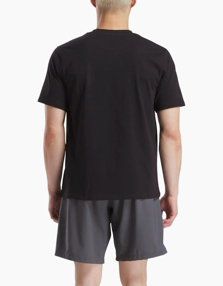Reebok Cody Crew Neck Tee Cotton Men's Black Short Sleeve T-Shirts