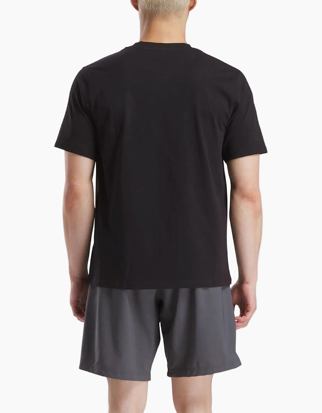 Reebok Cody Crew Neck Tee Cotton Men's Black Short Sleeve T-Shirts