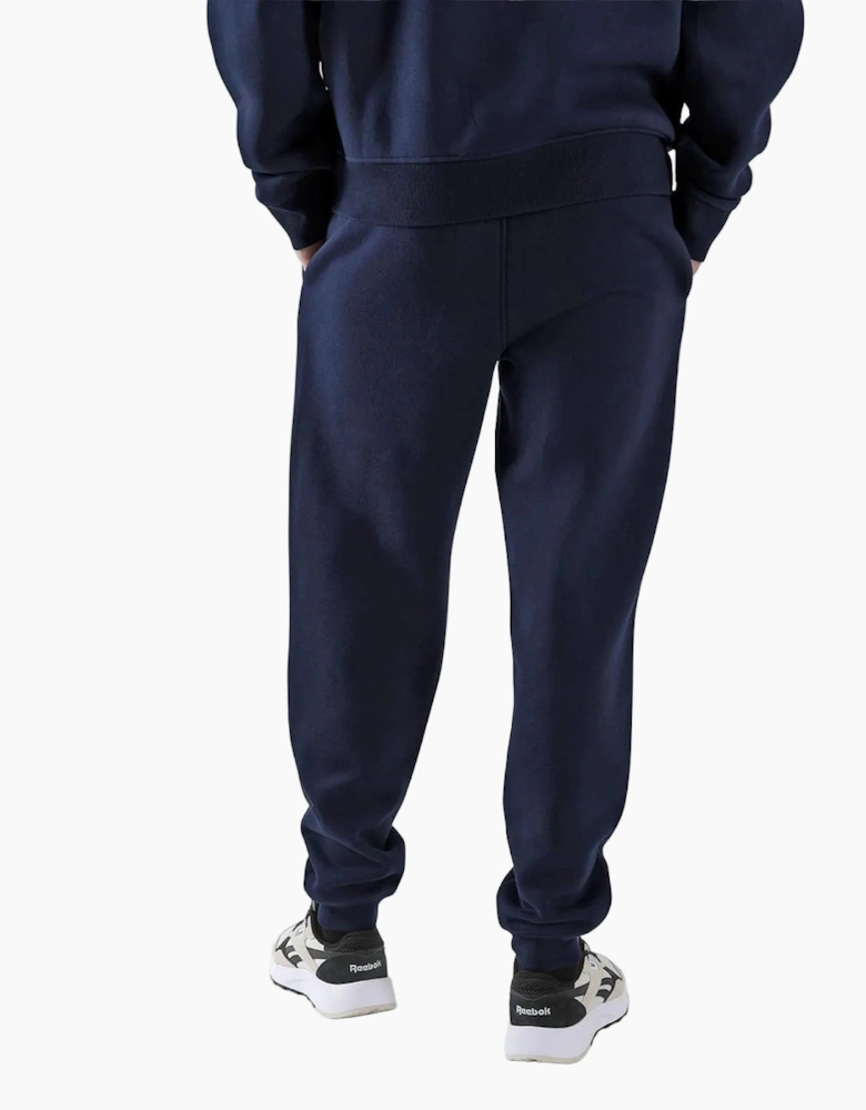 Reebok ID 2-Colour Logo Cuffed Cotton Men's Blue Joggers