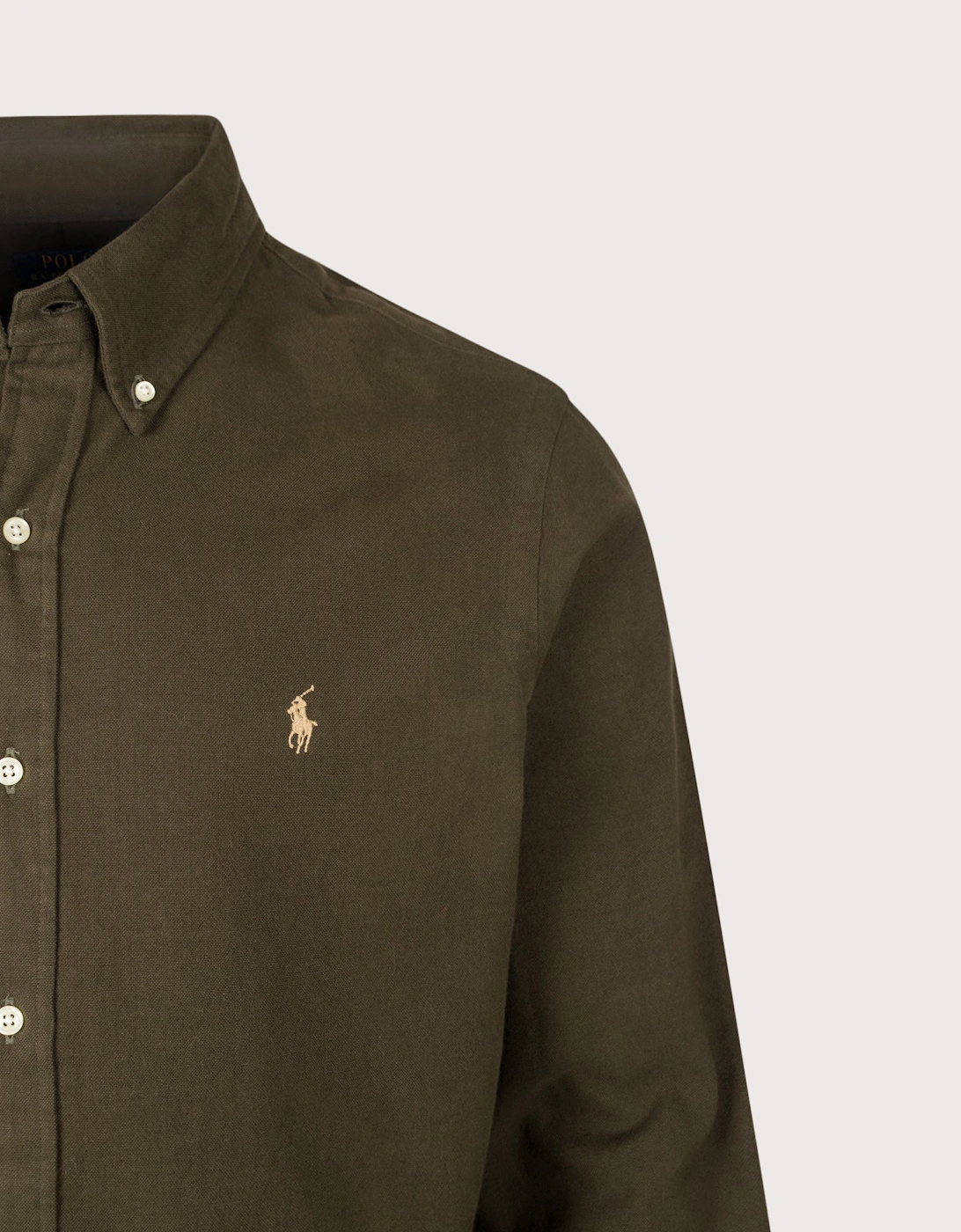 Custom Fit Brushed Flannel Shirt