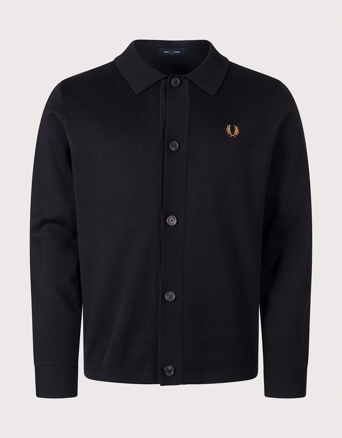 Regular Fit Knitted Overshirt
