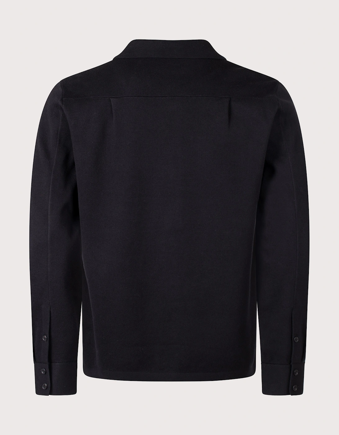 Regular Fit Knitted Overshirt