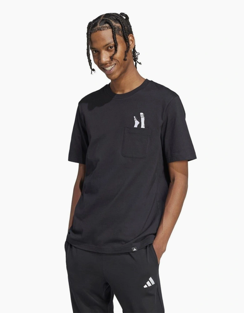 Lounge Slides Graphic Pocket T-Shirt Adults