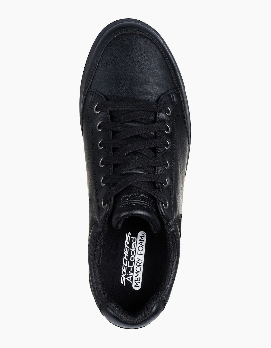 Skechers Cavell Sparkman Polyurethane Men's BLACK Lace-Up Shoes