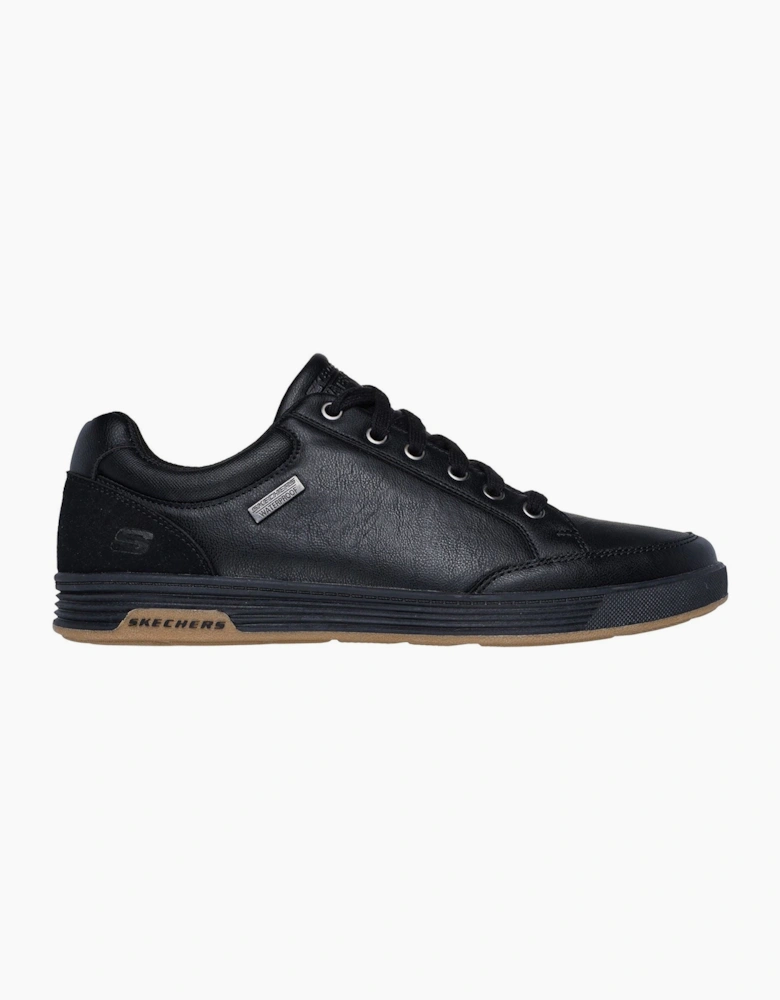 Skechers Cavell Sparkman Polyurethane Men's BLACK Lace-Up Shoes